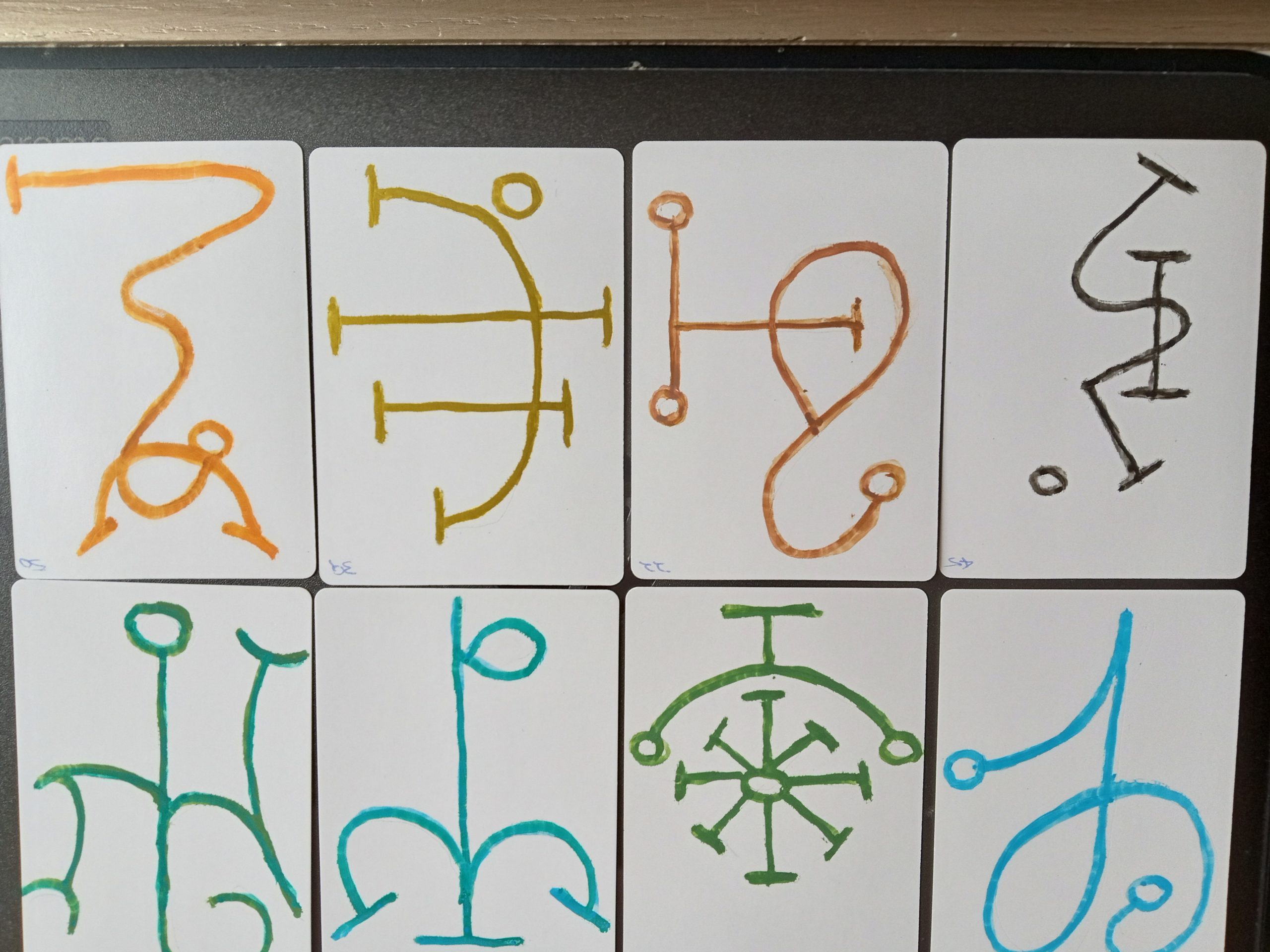 Card Deck- 52 cards of Signs and Symbols - Image 2